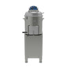 Front view of Borrelli 20kg commercial potato peeler, highlighting its sleek exterior.