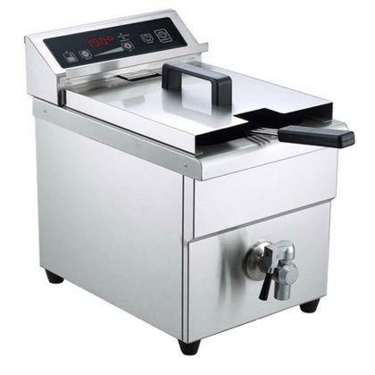 Borrelli Commercial Counter Top Induction Deep Fryer 3500 Watt