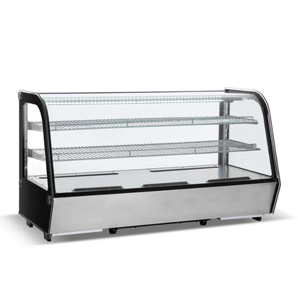 BorrelliCounter Top Refrigerated Display - 200L Curved Glass
