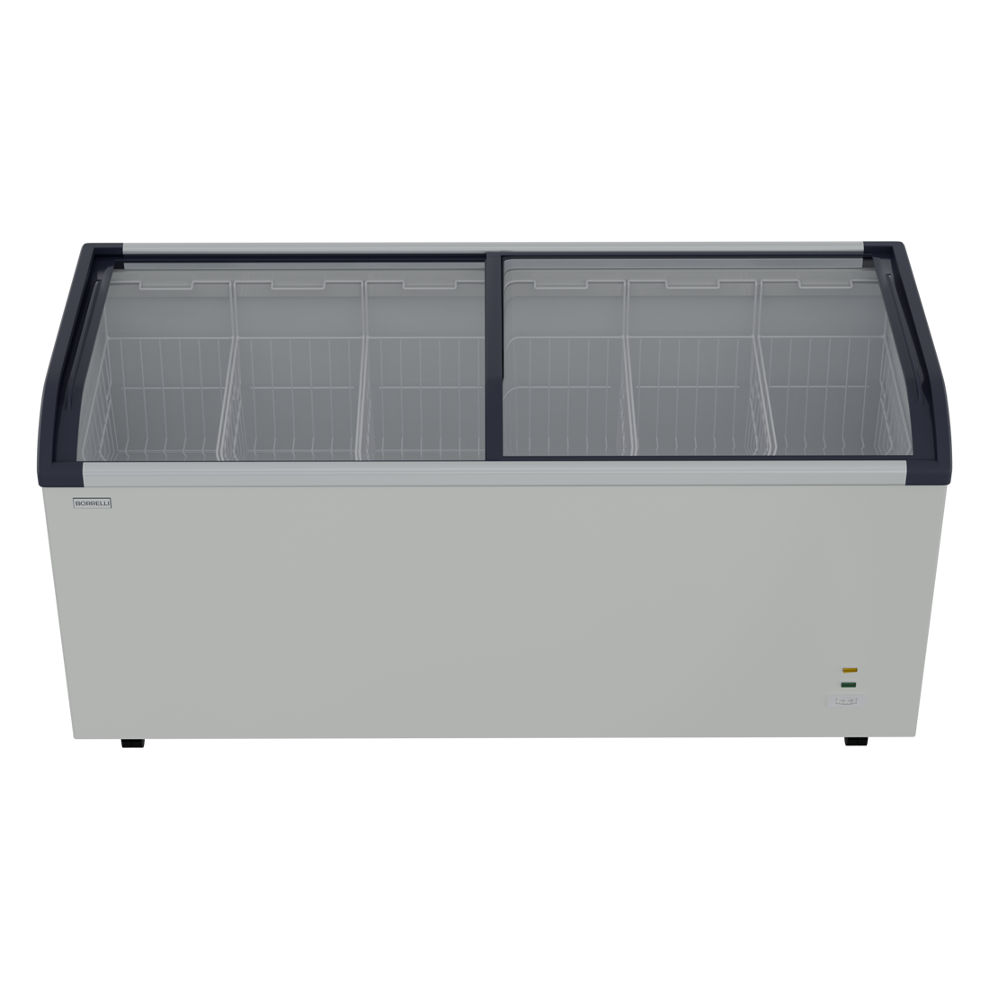 Commercial Glass Top Chest Freezer 545L