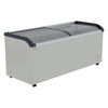 Borrelli Glass Top Commercial Chest Freezer 720 Ltr