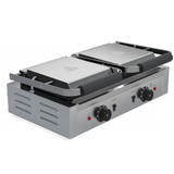 Borrelli Twin Contact Grill with Ribbed Top and Ribbed Bottom