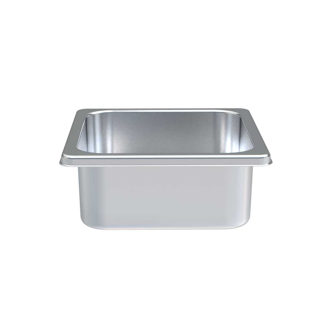 Experience Superior Food Storage with our Gastronorm Pan 1/6 - 65mm Deep, Complete with Lid.