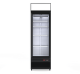 Commercial Display Fridge With Hinged Glass Door 335L