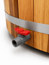KOVE Oval Cedar Ice Bath – Reclined Cold Plunge