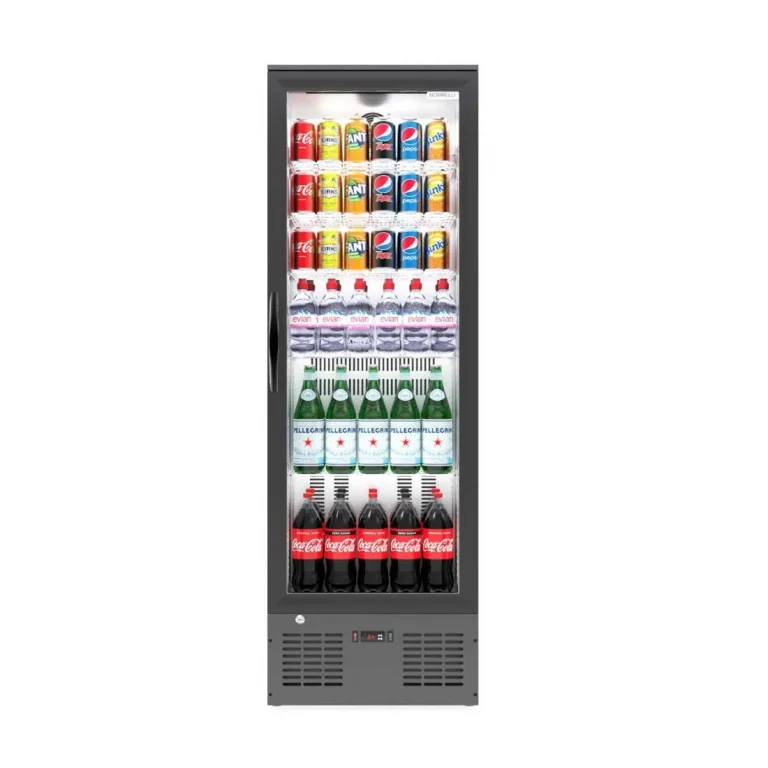 Commercial Upright Bar Fridge With Hinged Door 300L