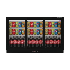Commercial Undercounter Bar Fridge With 3 Sliding Doors 293L