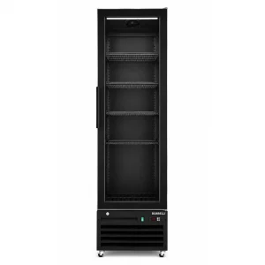 Commercial Upright Bar Fridge With Hinged Glass Door 299L - front view