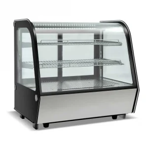 Borrelli Counter Top Refrigerated Showcase 120 Ltr with Curved Glass
