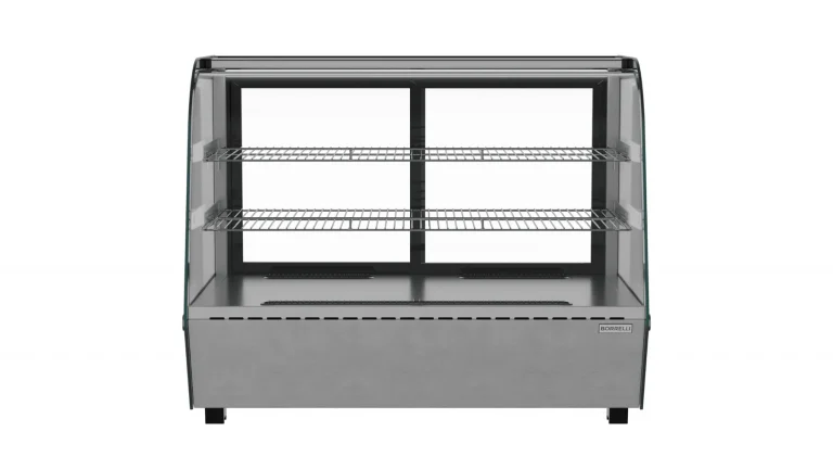 Borrelli 160L Curved Glass Countertop Refrigerated Showcase