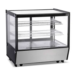 Borrelli Counter Top Cold Food Display Showcase with Straight Glass 120 Ltr