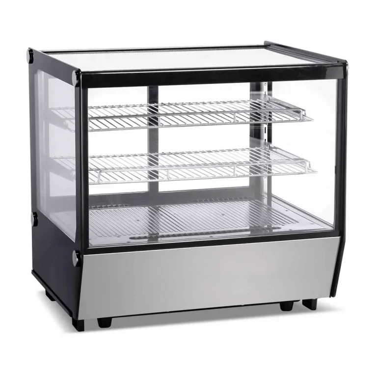 Borrelli Counter Top Cold Food Display Showcase with Straight Glass 120 Ltr