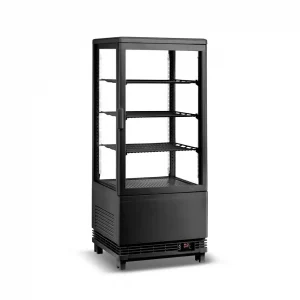 Commercial Refrigerated Display Showcase 78L - angled view