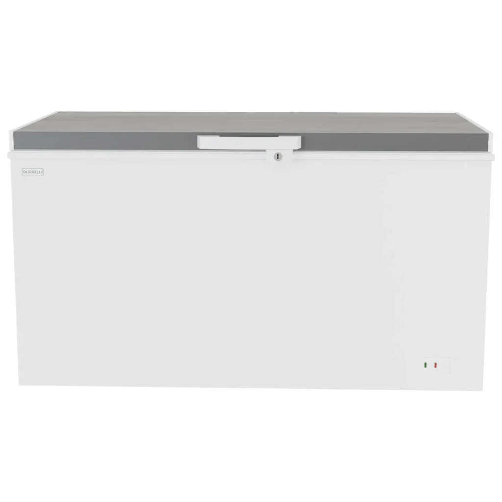 Commercial Stainless Steel Lid Chest Freezer 439L