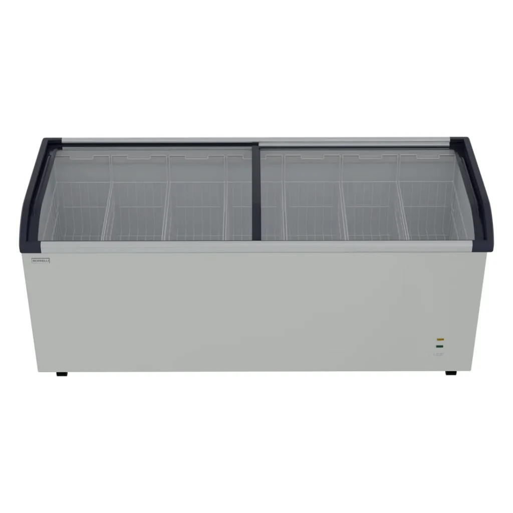 Commercial Glass Top Chest Freezer 600L