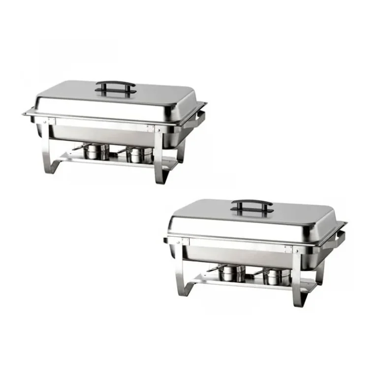 Borrelli Chafing Dishes 9L Twin Pack