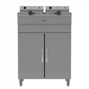 Borrelli Commercial Floor Standing Twin-Tank Electric Fryer - image 2