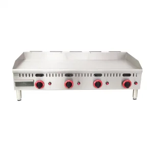 Borrelli 4 Burner Gas Griddle Counter Top 1050mm Wide