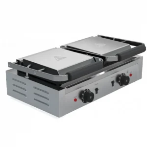 Borrelli Twin Contact Grill with Ribbed Top and Ribbed Bottom - image 3