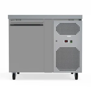 Commercial Counter Fridge With Stainless Steel Door 115L