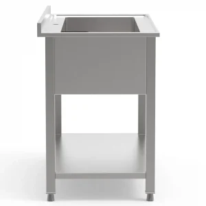 Borrelli Stainless Steel Pot Wash Sink 1200mm - Single Bowl - image 4