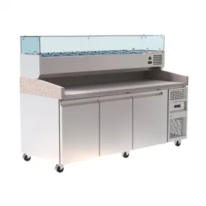 Borrelli Granite Prep Fridge 465L with VRX Servery - PZ3600 - image 3
