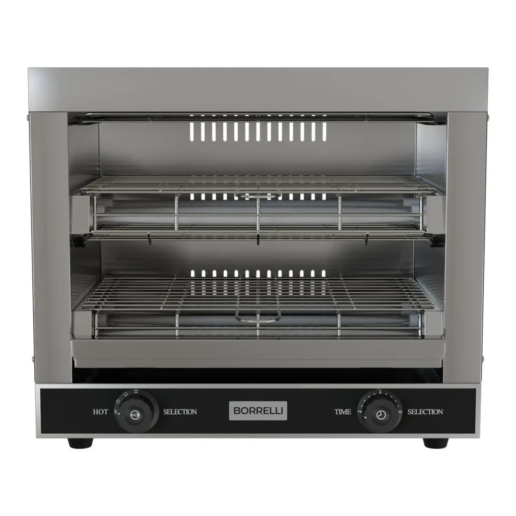 Borrelli Double Deck Quartz Toaster Grill