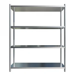 Borrelli 4 Tier Stainless Steel Shelf Rack 1200mm - image 3