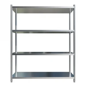 Borrelli 4 Tier Stainless Steel Shelf Rack 1500mm Wide - image 3