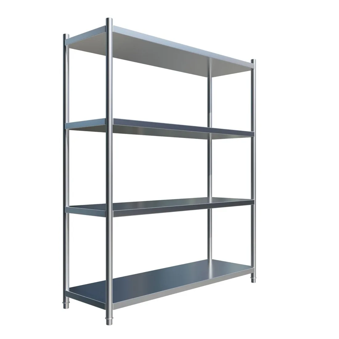 1500mm four-tier stainless steel rack