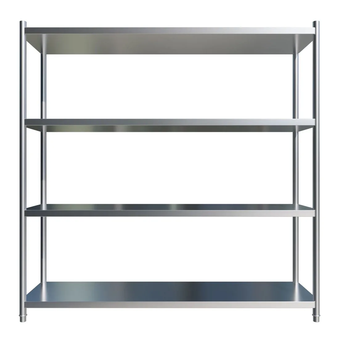 1800mm four-tier stainless steel rack