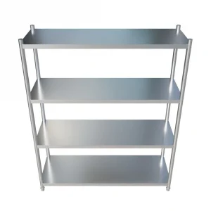Borrelli 4 Tier Stainless Steel Shelf Rack 1800mm Wide - image 2