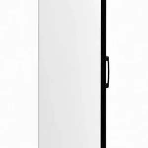 Borrelli UD-360 commercial display fridge flat-top white side view