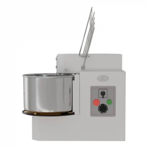 Borrelli Spiral Dough Mixer 25L - 16kg Kneading - Double Motion - Single Speed Tilting Head - image 3
