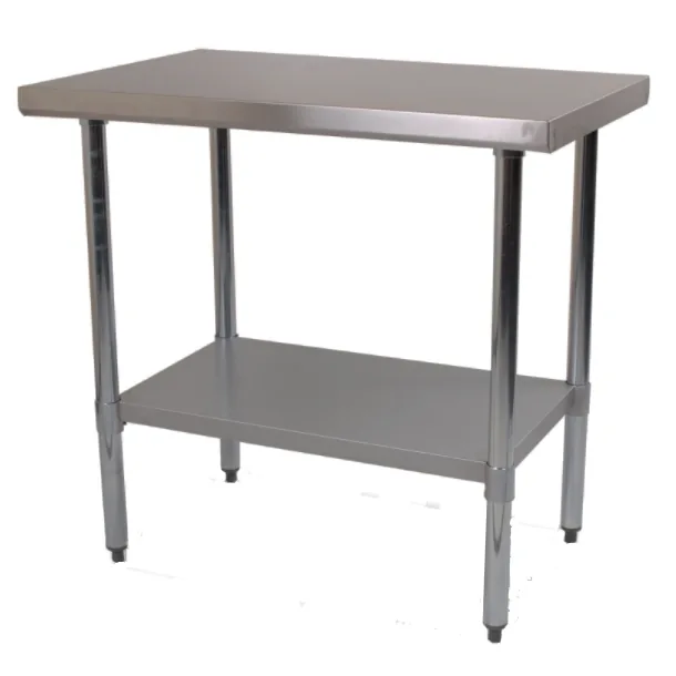 Borrelli Stainless Steel Centre Table – 430 Food Grade Work Bench 1200mm
