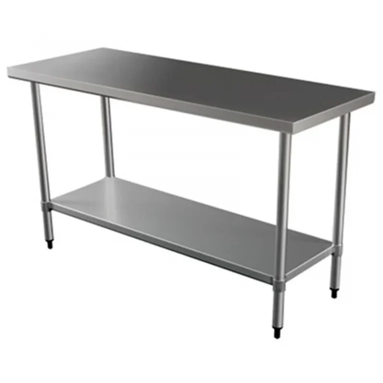 Borrelli Stainless Steel Centre Table – 430 Food Grade Bench 1800mm