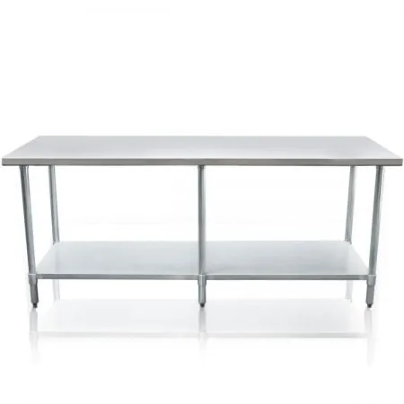 Borrelli Stainless Steel Centre Table – 430 Food Grade Bench 2100mm