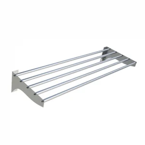 Borrelli 1200mm Tube Wall Shelf: Maximizing Space with Style and Strength - angled view