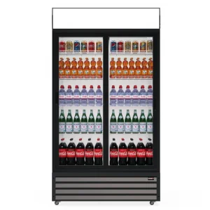 Commercial Display Fridge With 2 Sliding Glass Doors 879L