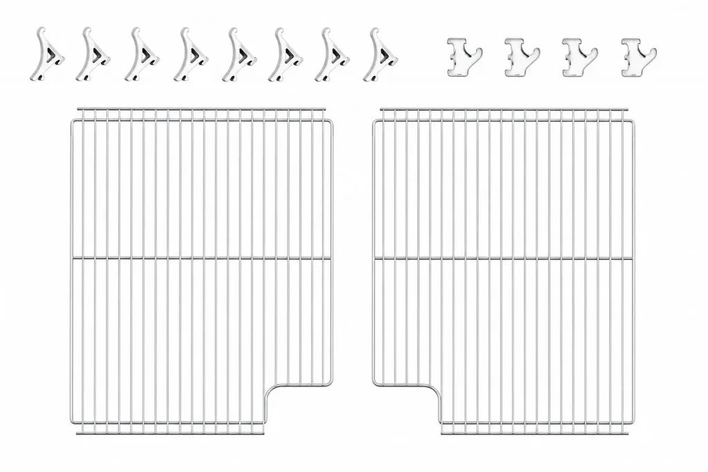 Borrelli Upright Display Fridge Shelf Kit - UD-1000H