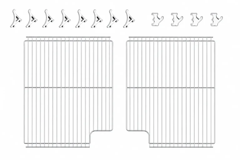 Borrelli Upright Display Fridge Shelf Kit - UD-688H