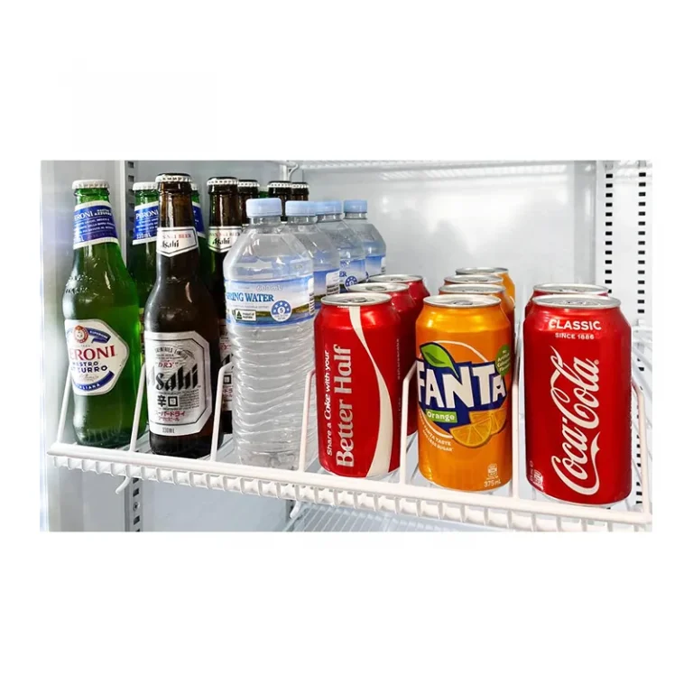 Borrelli Upright Display Fridge Sorting Shelf - UD-688H - angled view