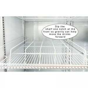 Borrelli Upright Display Fridge Sorting Shelf - UD-688S - front view