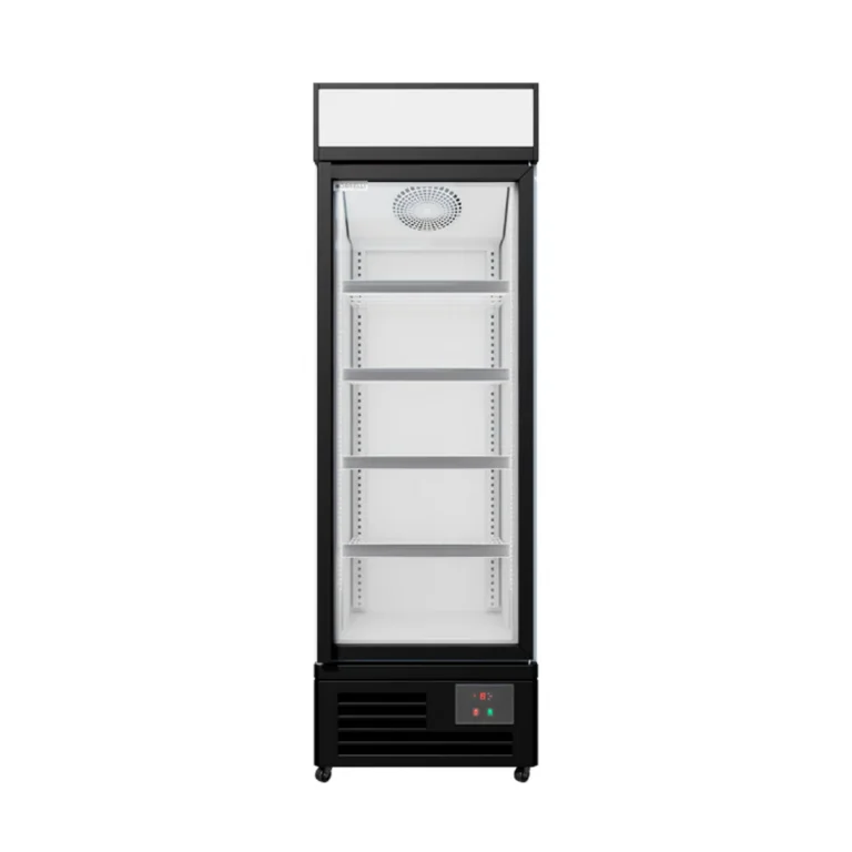 Commercial Upright Display Freezer With Hinged Door 459L