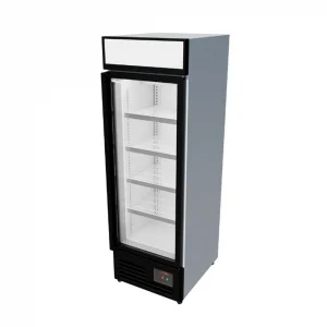 Commercial Upright Display Freezer With Hinged Door 459L - image 3