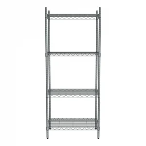 Borrelli 4 Tier Chrome Storage Racking 900mm - image 2