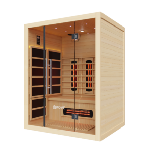 KOVE Full Spectrum Infrared Sauna – 3 Person