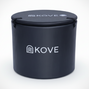 KOVE Core Ice Bath – Premium Upright Cold Plunge - Full Body Immersions - 450L (Chiller Compatible)