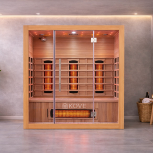 KOVE Full Spectrum Infrared Sauna – 3 Person