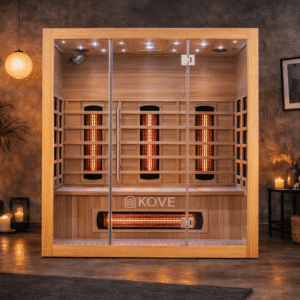 KOVE Full Spectrum Infrared Sauna – 3 Person